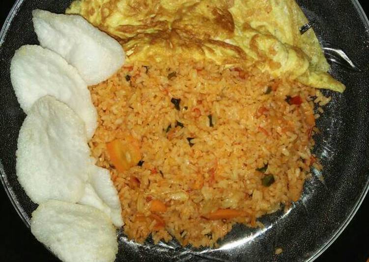 ide menggodok Nasgor apa adanya 😅 yang selera bertambah