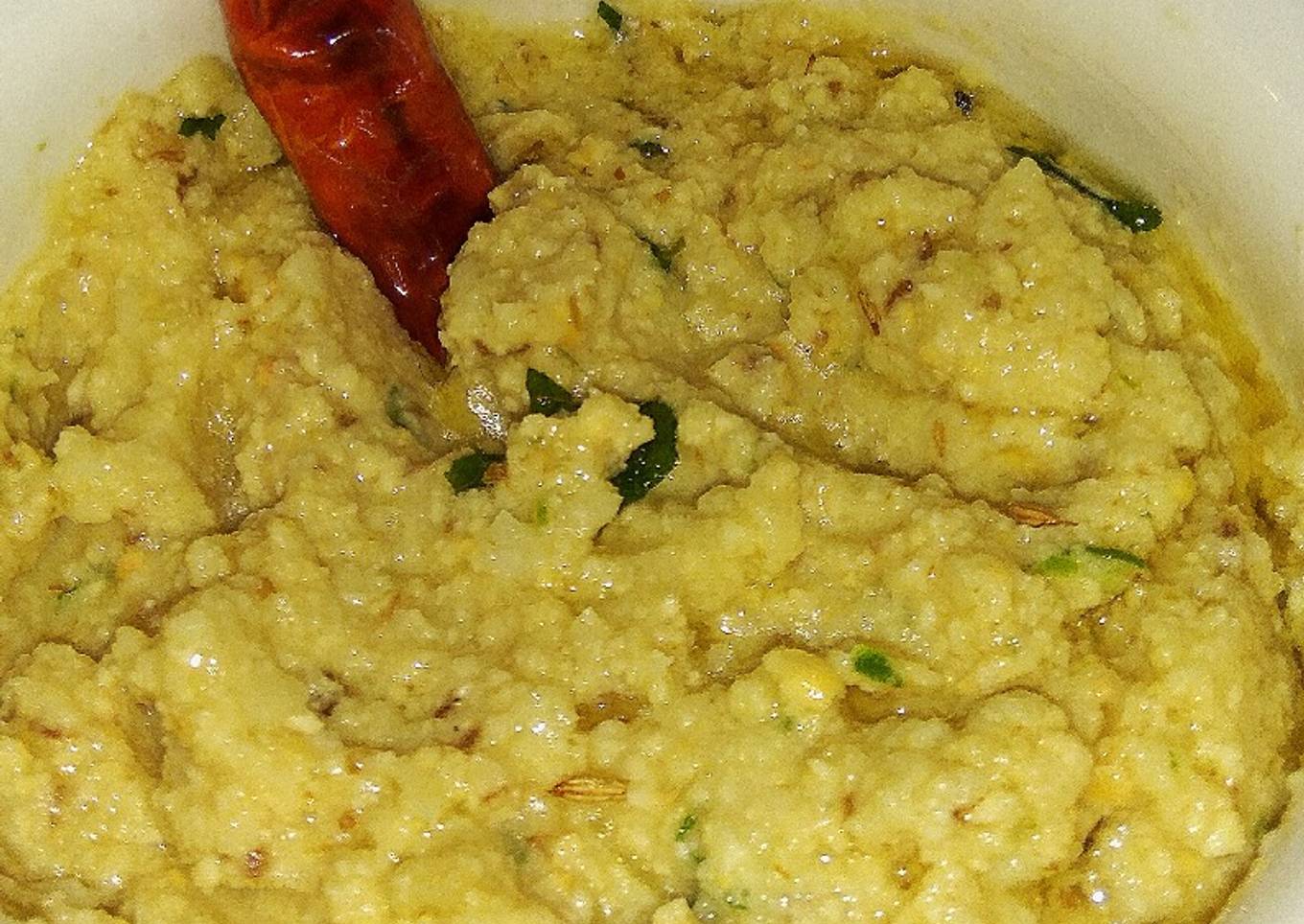 Raw mango koshimbir (maharashtrian salad)