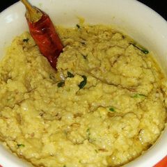 A picture of Raw mango koshimbir (maharashtrian salad).