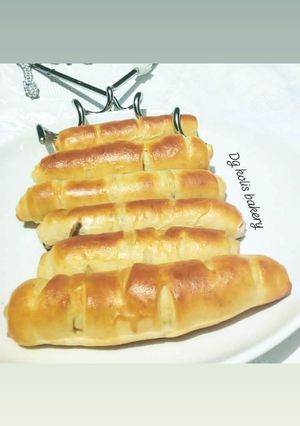 Nutella stuffed caterpillar buns ainihin hoton girkin