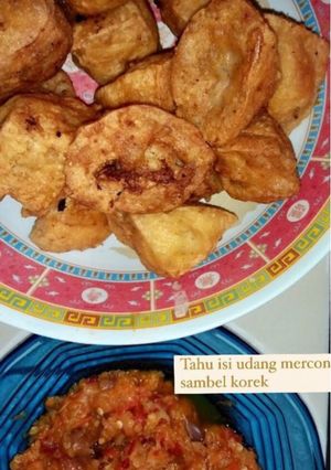 Foto resep Udang Mercon Sambal Korek x Ayam Geprek