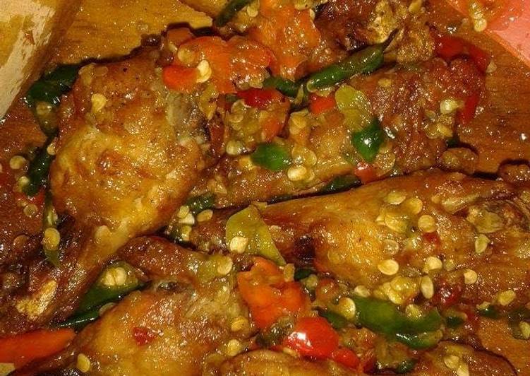 Resep Ayam wings super pedas, Lezat Sekali