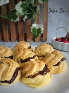 Foto resep Kue Sus Vla Coklat #PR_SoesBukanSusi
