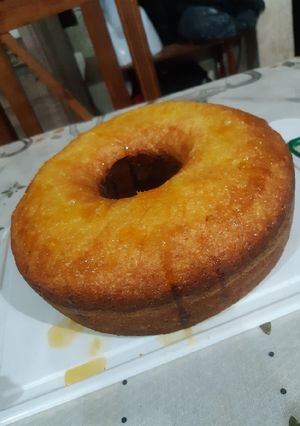 Una foto de Anillo de naranja en licuadora! (Súper esponjoso)