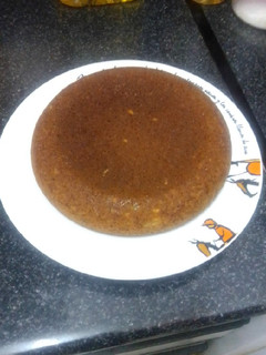 Una foto de Bizcocho de arándanos y galleta María
