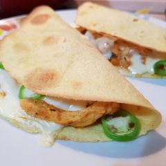 A picture of Chicken Quesadillas.