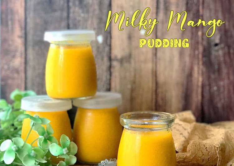 Resep Milky Mango Pudding, Lezat