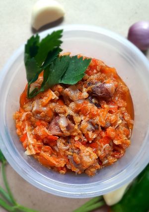 Foto resep Cumi asin sambel korek