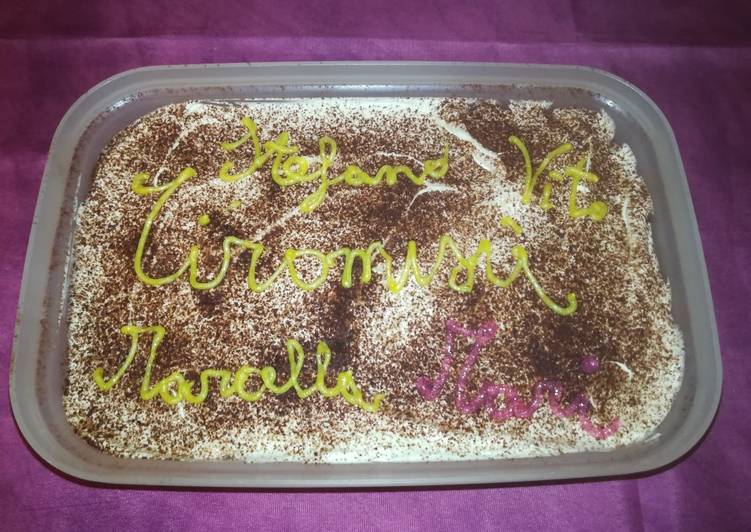 Steps to Prepare Fatto in casa Tiramisù con amici❤️