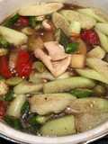 Vietnamese Sweet and Sour Catfish Soup (Canh Chua Ca Bong Lau)