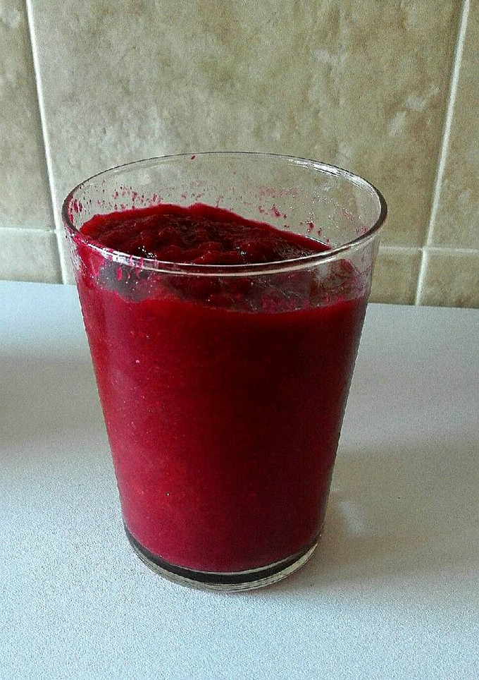 Una foto de Batido remolacha