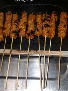 Foto resep Sate tempe bumbu merah