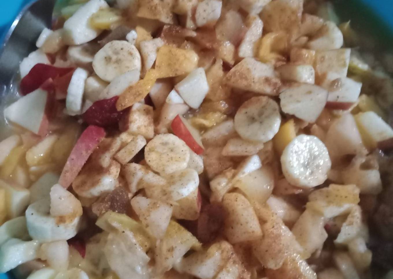 Tangy fruit chaat