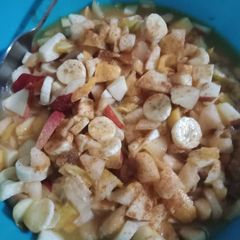 Tangy fruit chaat A picture of Tangy fruit chaat.