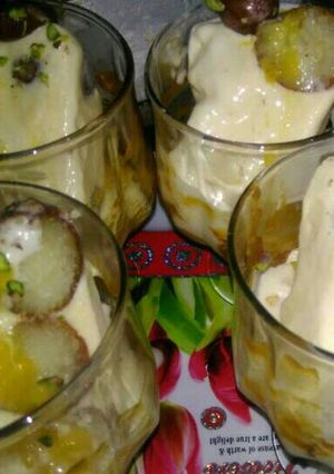 A picture of Gulabjamun icecream.