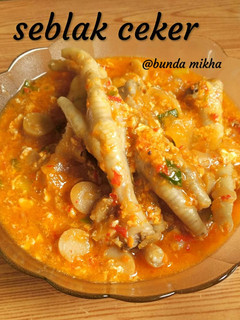 Foto resep Seblak ceker