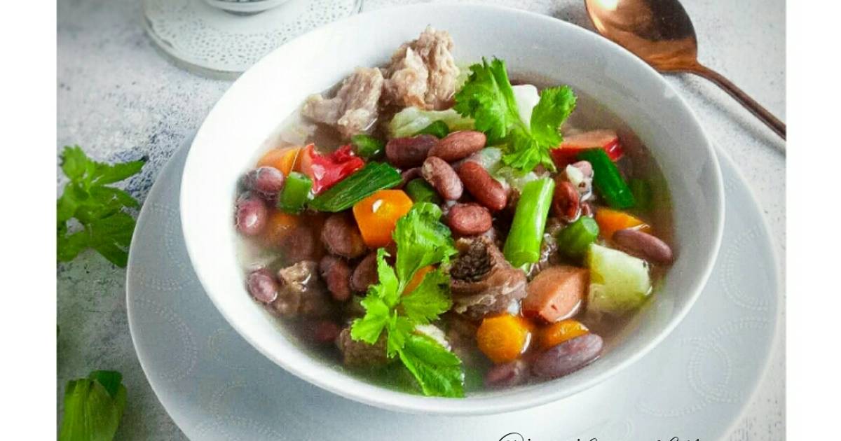 Resep Sop Kacang Merah Daging Sapi Oleh Ecy Cookpad