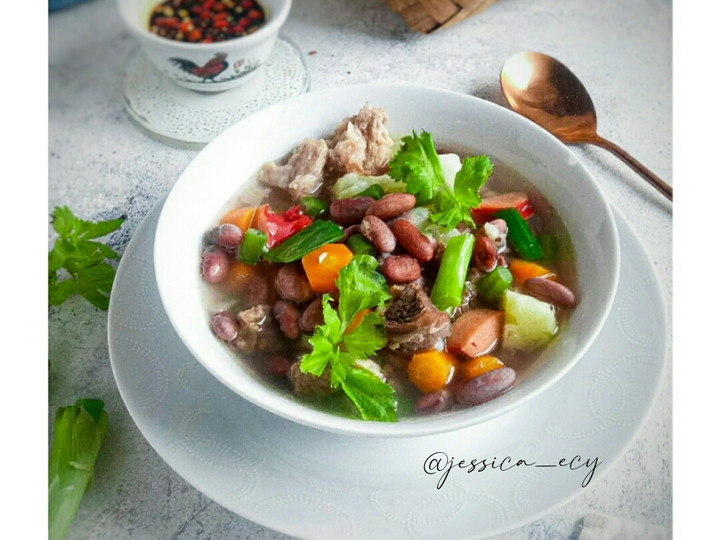 Bagaimana Menyiapkan Sop Daging Kacang Merah yang Menggugah Selera