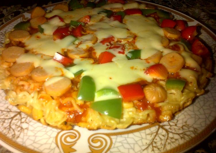 Langkah Mudah untuk Membuat Pizza Mie Saus Bolognese Anti Gagal