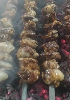 عکسی از دستور جگر وَز (جگر پرده پیچ)