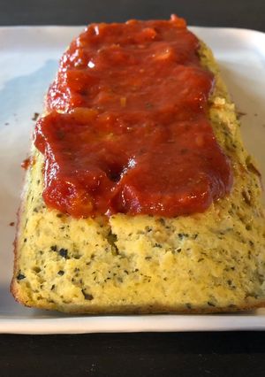 Une photo de Terrine de courgettes au basilic