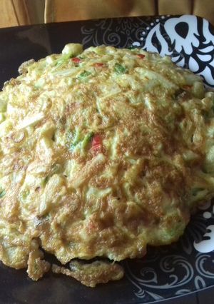 Foto resep Telur Dadar Kembang Kol