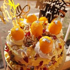 Mother's day special rasmalai cake A picture of Mother's day special rasmalai cake.