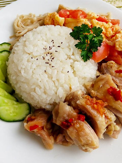 海南雞飯★電鍋一鍋到底版 的食譜成品照片
