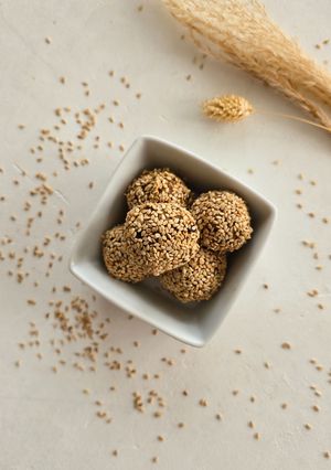 Une photo de Energy Balls Avoine Sésame