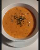 Βελουτέ σούπα λαχανικών με γάλα καρύδας, αρακά & κύμινο ✨ vegan ✨