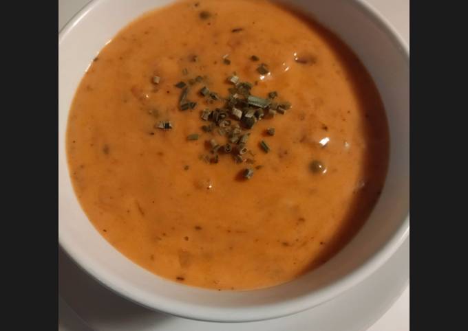 κύρια φωτογραφία συνταγής Βελουτέ σούπα λαχανικών με γάλα καρύδας, αρακά & κύμινο ✨ vegan ✨