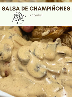 Foto principal de Salsa de Champiñones 🍄