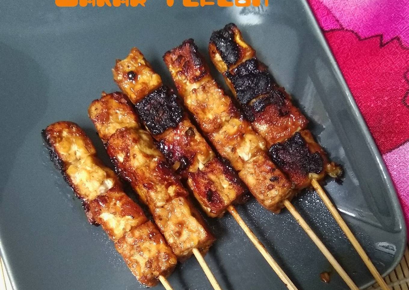Sate Tempe Bakar Teflon