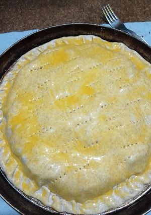 Una foto de Tarta de Coliflor al Vino Blanco