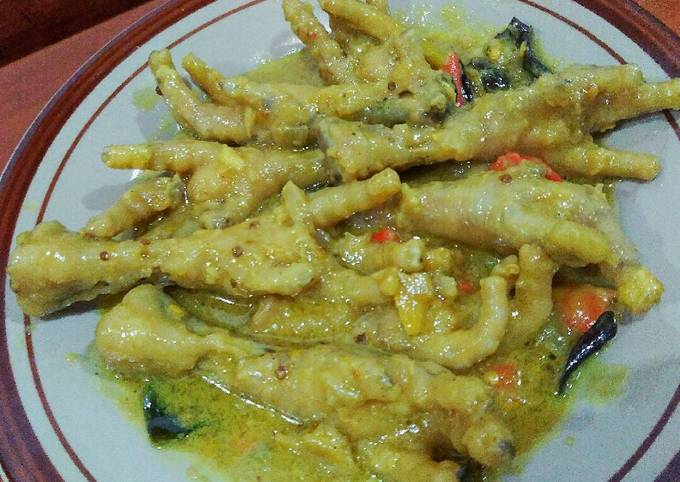 Resep Ceker Kuah Pedas Oleh Dhiah Oddie Cookpad