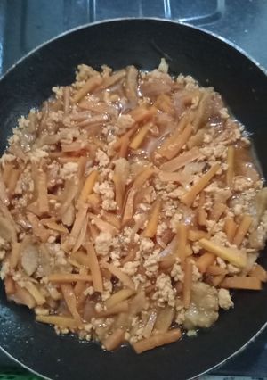 Foto resep Ayam wortel teriyaki