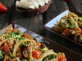 Tempe Brokoli Saus Lada Hitam
