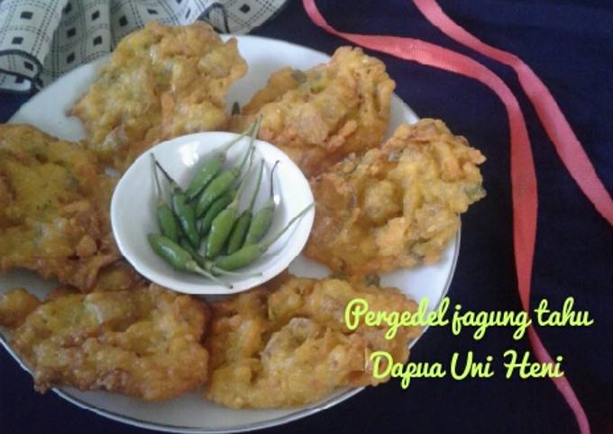 Cara Gampang Menyiapkan Pergedel jagung tahu, Sempurna