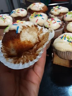 Una foto de Cupcake de vainilla