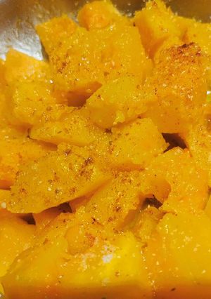 Une photo de Poêlée de Butternut au gingembre et paprika doux