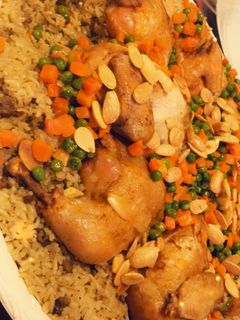 صورة لوصفة رز اوزي مع دجاج مشوي