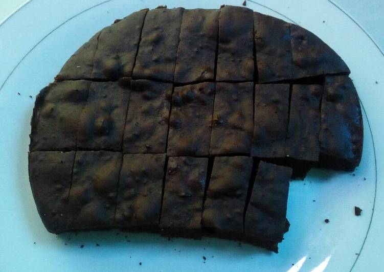 Brownis panggang teflon