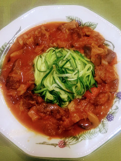 Una foto de Ragout con setas saludable (sin harinas, ni azúcar)