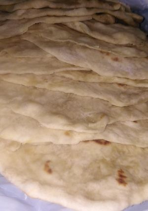 صورة لوصفة خبز التورتيلا على طريقتي 😋