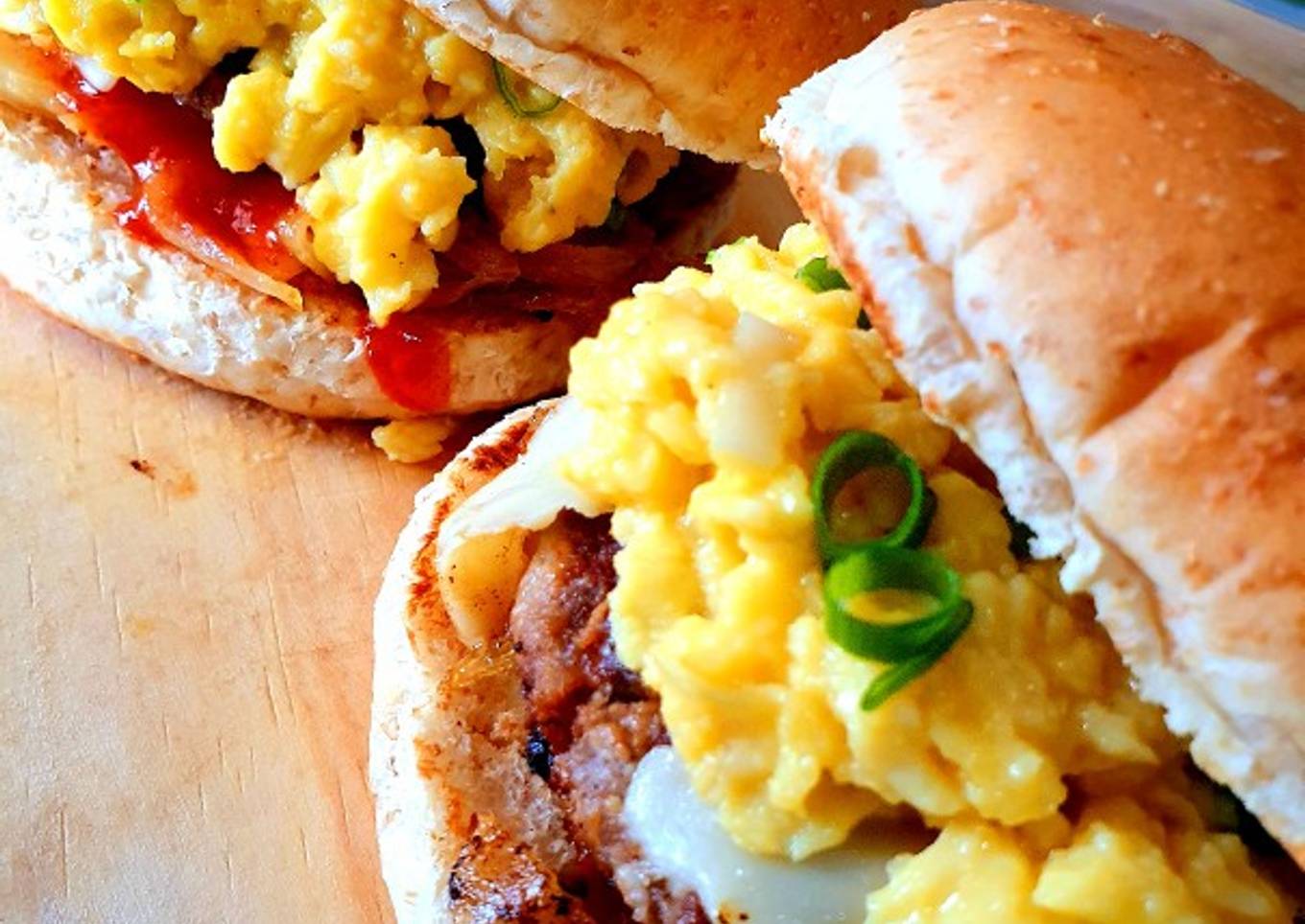 Beef & Egg Burger