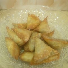 Samosa # breakfast contest A picture of Samosa # breakfast contest.