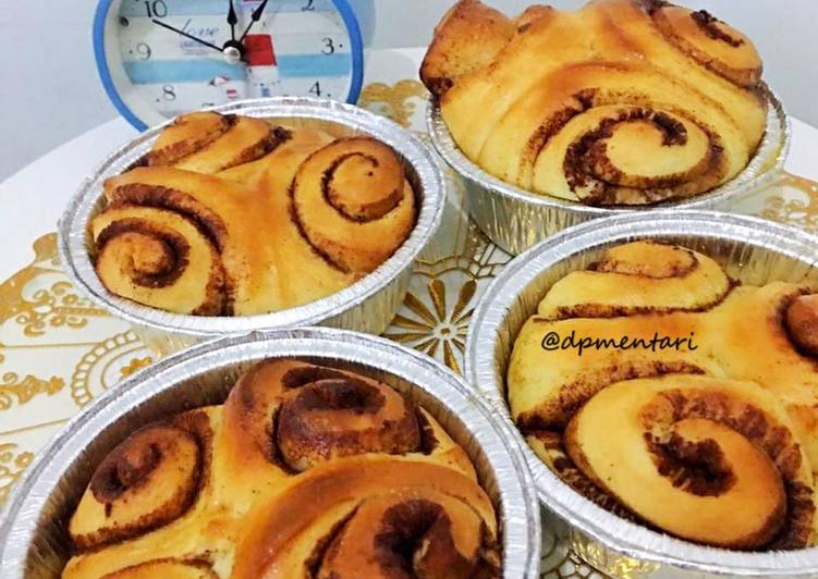 #Cinnamon Rolls TAKARAN SENDOK ANTI GAGAL