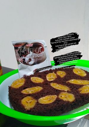 Foto resep Bolu Kukus Coklat Parrot Pisang