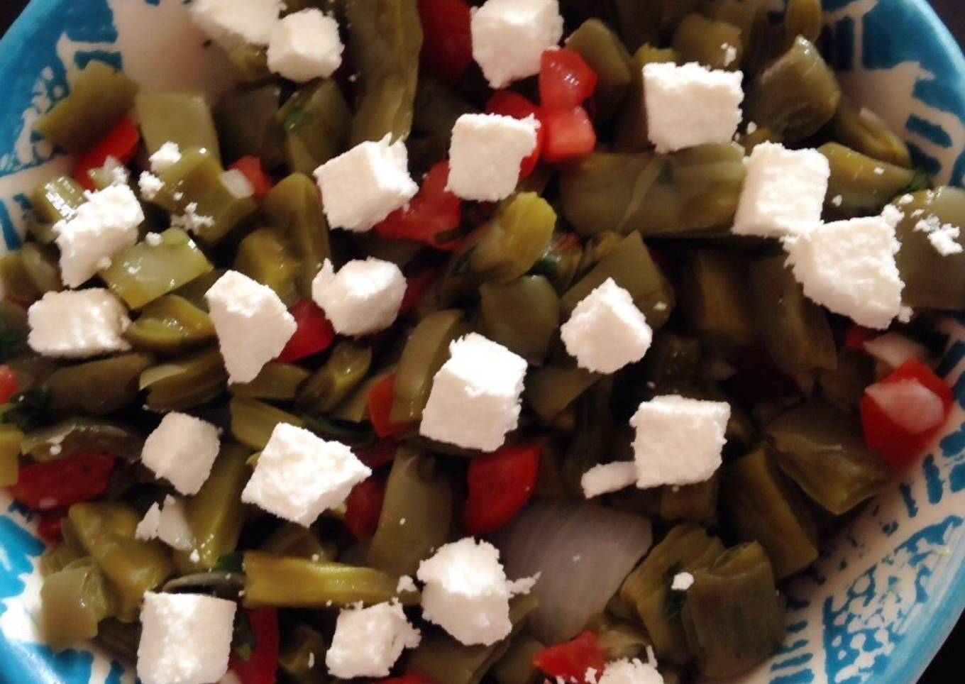 Ensalada de nopales ⭐️🧀⭐️