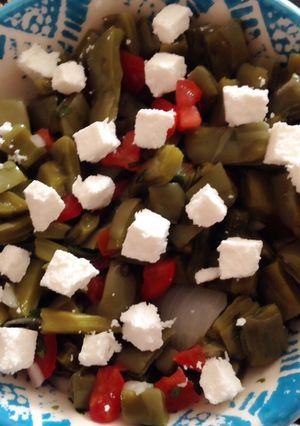 Una foto de Ensalada de nopales ⭐️🧀⭐️